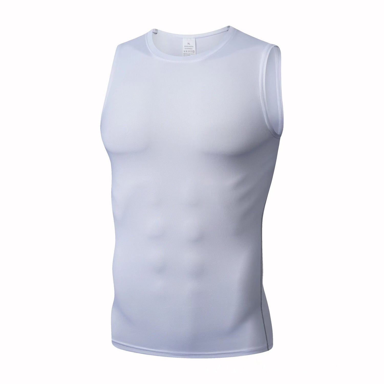 Sports Breathable High-Elastic Vest Tank Top For Basketball Running Training Sweat-Wicking Fitness Apparel