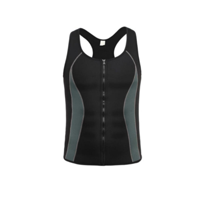 Sports Shaping Sweat-Wicking Heating Vest Running Fitness Sweat Suit