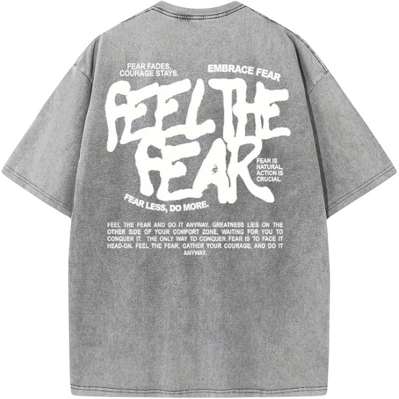 Men's Y2K Lip Graphic Print Tees Vintage Hip
