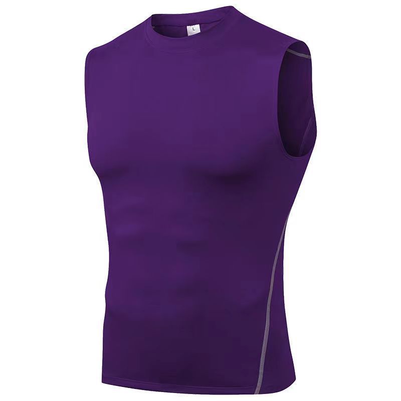 Sports Breathable High-Elastic Vest Tank Top For Basketball Running Training Sweat-Wicking Fitness Apparel