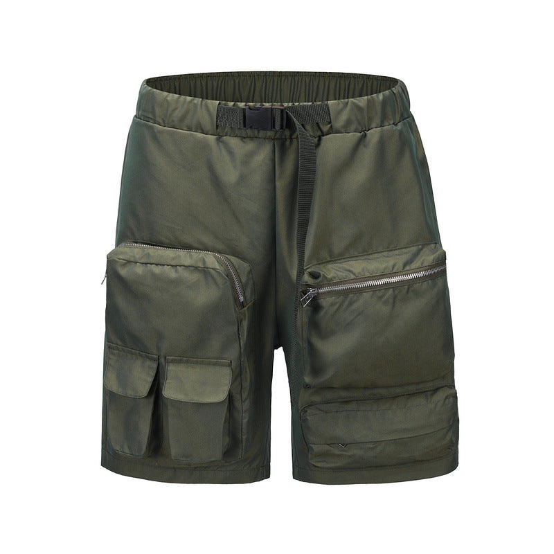 High Street Performance Zip Pocket Tactical Cargo Shorts